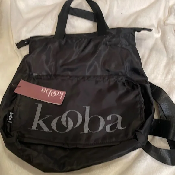 Kooba | Bags | Kooba Black Nylon Backpack | Poshmark display picture 3